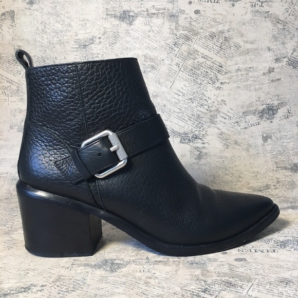 ALLSAINTS Genuine Pebbled Leather Jason Heel Boot